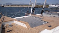 Sailing Catamaran LA SELLA DEL DIAVOLO -  Trampoline Nets Forward